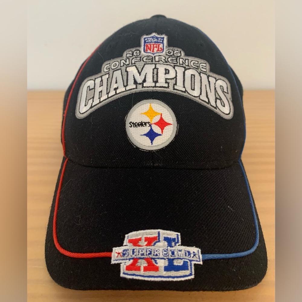 NFL Steelers 2005 Black Conference Champions Cap